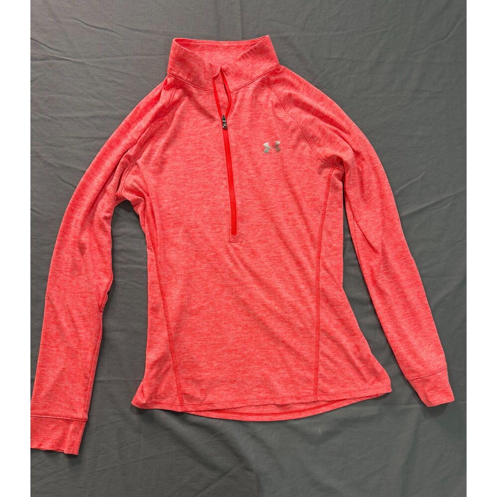 Women's Under Armour Heat Gear Loose Fit, 1/4 Zip. Medium